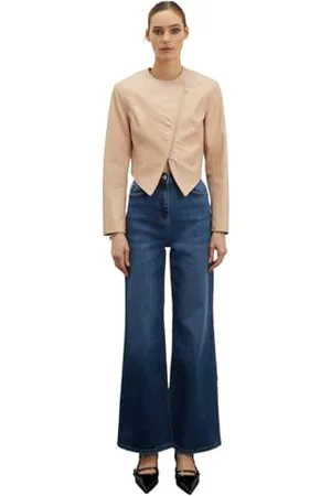 Motivi : Kurtka slim fit z imitacji skóry ze szwami modelującymi Spring Summer 24, , 32