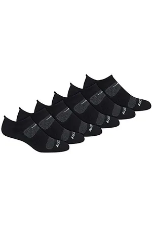 Saucony Męskie skarpety RunDry, siateczka wentylacyjna, komfortowe dopasowanie, Performance Tab dostępne w rozmiarach M-XXL (6, 12 par), Medium