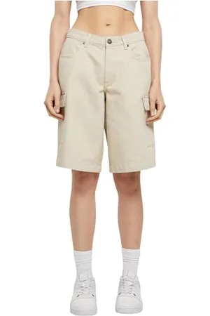Urban classics Damskie szorty damskie Cotton Cargo Bermudy softseagrass 33, , 33