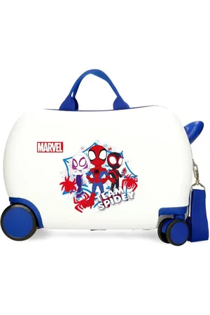 Marvel Joumma Spidey Team walizka dziecięca, niebieska, 45 x 31 x 20 cm, twarda ABS 24,6 l, 1,8 kg, 4 koła, bagaż podręczny, niebieska, walizka dziecięca, , 31 cm x 45 cm x 20 cm, Walizka