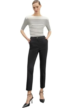 Motivi : Regularne spodnie z wysokim stanem Spring Summer 24, , 38