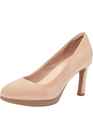 Clarks Ambyr2 Braley, 43 EU, Patent Praline, 43 EU