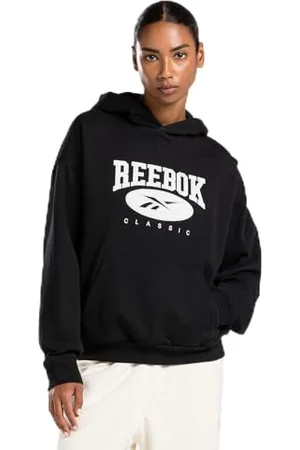 Reebok CL AE BIG LOGO FT BLUZA BLUZA BLUZA CZARNA, , S