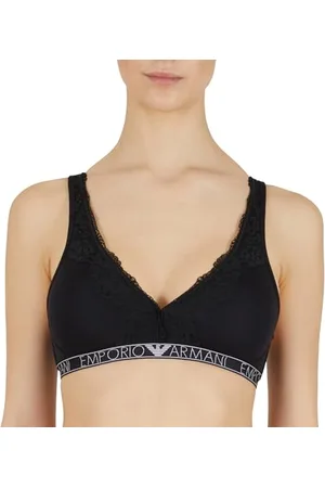 Emporio Armani Biustonosz z koronką z ekologicznej wiskozy, wyściełany , , XS