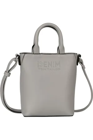 TOM TAILOR Denim bags Heidy damska torba na ramię mała szara, , moda