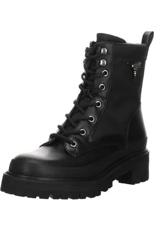 Guess Damskie buty Bada Oxford, czarne, 40 EU, , 40 EU