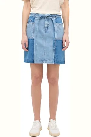Mustang Damska spódnica Foley Denim Skirt Rock, , 26