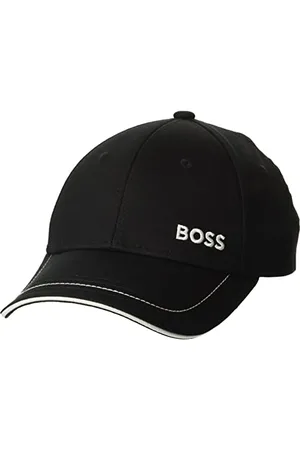 HUGO BOSS Męska czapka z diagonalu z dużym logo, rozmiar uniwersalny