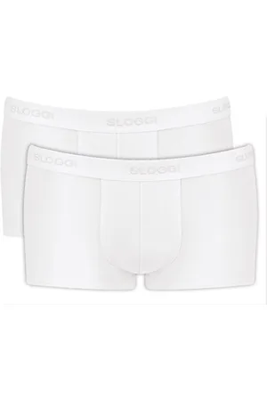 Sloggi Męskie szorty męskie 24/7 Hipster 2P Retro, Stormy Grey, 8, , L