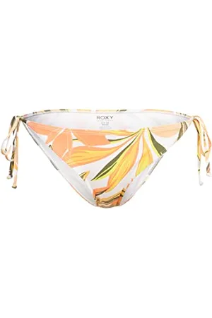 Roxy Quiksilver Damskie Pt Beach Classics Bikini Ts Spodenki Jasny Biały Subtly Salty Płaskie, XS, , XS