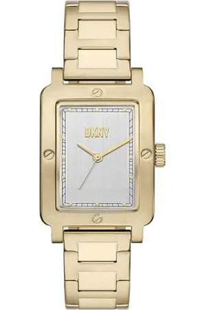DKNY City Rivet zegarek dla kobiet, mechanizm kwarcowy z paskiem ze stali szlachetnej, skóry lub silikonu, ,29MM