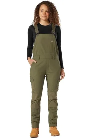 Dickies Damskie kombinezony na szelkach z płukaniem, , XS
