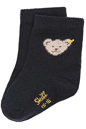 Steiff Basic Baby Skarpetki Gots dla niemowląt, NAVY, 14