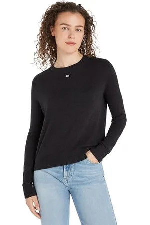 Tommy Hilfiger Tommy Hilfiger Damski sweter Tjw Essential z okrągłym dekoltem, , L
