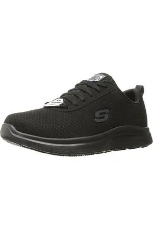 Skechers Męskie buty robocze Flex Advantage Bendon Arbeitsschuh, czarne, 40 EU, , 41 EU