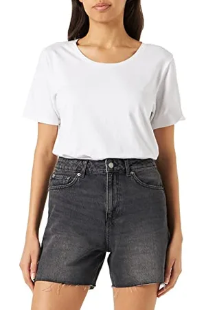 JACK & JONES Damskie szorty JJXX JXAURA RH HW RA Denim SN Szorty w kolorze ciemnoszarym/szczegóły: RA005, M