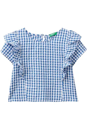 Benetton Koszula dla dziewczynek i dziewcząt, , 122