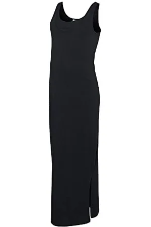 Mama;licious Damska sukienka maxi Mlmia Nell Sl Jrs 2f E.a.noos, czarna, M EU, , M