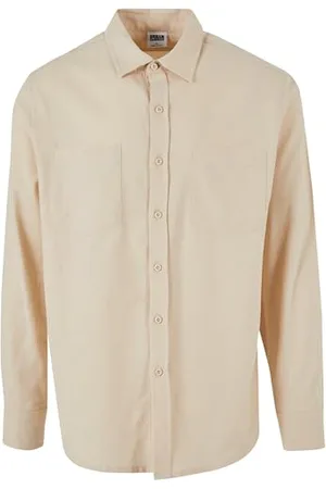 Urban classics Męska koszula flanelowa koszula piaskowa/piaskowa XXL, , XXL