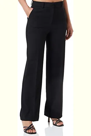 SELECTED Damskie spodnie Slfmyla Hw Wide Pant Noos, , 38W / 32L