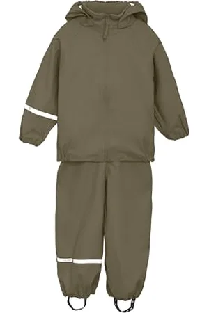 CeLaVi Unisex Basic Rainwear Set Recycle Pu Rain Jacket dziecięca kurtka przeciwdeszczowa, , 100