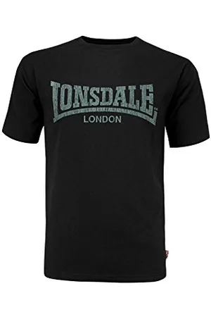Lonsdale London Męska koszulka z długim rękawem koszulka na ramiączkach Logo Kai, , S