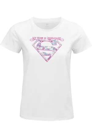 DC Comics Originals "Supergirl - My Mom is Legendary" Koszulka damska WOSUPGOTS096, biała, rozmiar XL, , XL