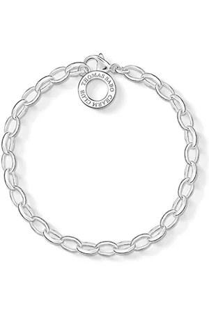 Thomas Sabo Damska bransoletka Charm Club srebro 925 wysokiej próby X0031-001-12, 16 cm