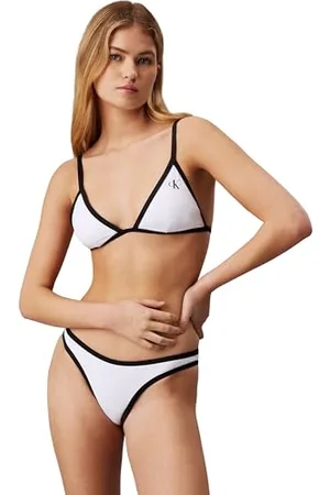 Calvin Klein Damskie bikini Brazylijki, , XXL