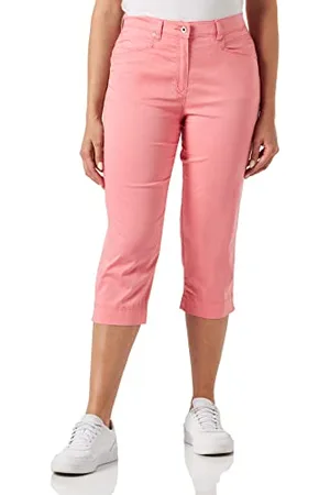 Brax Caren Capri Super Light Cotton Modne, wygodne letnie capri w stylu z pięcioma kieszeniami, , 38W / 32L