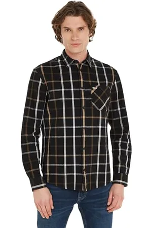 Tommy Hilfiger Męska sukienka koszulowa TJM Reg Check, , M