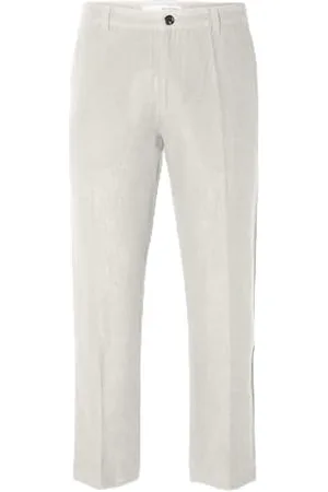 SELECTED SELETED HOMME Męskie spodnie materiałowe, , XXL