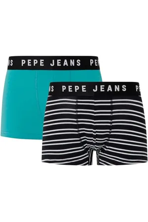 Pepe Jeans Męskie spodenki retro STP Lr Tk 2P, czarne, S (2 sztuki), , S