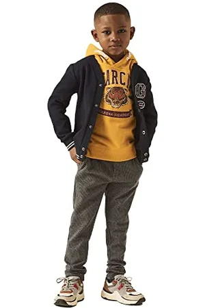 Garcia Kids Spodnie chłopięce Non Denim spodnie, szary wrzos, 134