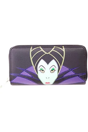 Disney Maleficent 2 - Damski portfel z zamkiem błyskawicznym, , 20cm, Czysty portfel