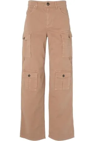 Pinko Zmienna Cargo Gabardina Tint Spodnie Damskie, , 42