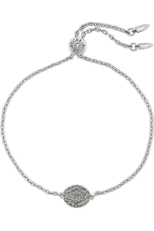 AVA ADORE Bransoletka Damska 5419407 Czarny Metal (6 cm), Estándar, Bez rodzaju materiału, Bez kamieni szlachetnych