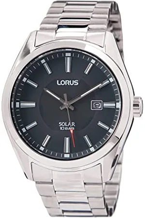 Lorus Seiko Męski analogowy zegarek kwarcowy z metalową bransoletką RX333AX9
