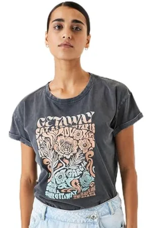 Garcia Q40003_Koszulka Damska T-Shirt ss, , S