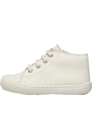 Naturino Buty do szopki dla chłopców i dziewczynek, mleczna koronka, 18 EU, Milk Lace Glitter, 18