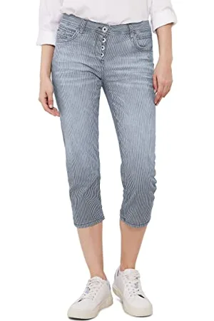 CECIL Spodnie jeansowe damskie 3/4, , 27W / 22L