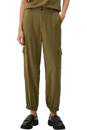 QS by s.Oliver Damskie spodnie cargo, jogpant fit, , 38