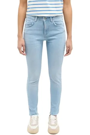 Mustang Damskie spodnie jeansowe Style Shelby Skinny 7/8, , 28W / 30L