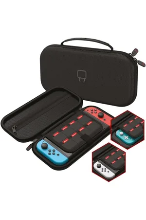 Venom Switch Carry Case (Includes 2 x Screen Protectors) - kompatybilne ze standardami, OLED i Lite