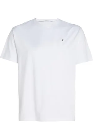 Calvin Klein Jeans Męska koszulka z krótkim rękawem i okrągłym dekoltem, , 5XL