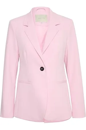 Kaffe Damski marynarka single breasted Notch Lapel regularne dopasowanie rzucone kieszenie, , 36