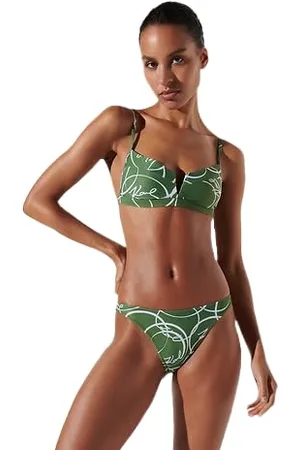 Karl Lagerfeld Bottom, zielony i biały, , XL