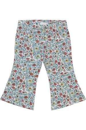 Noppies Baby Dziewczęce legginsy dziewczęce Nome Flared All Over Print, niebieskie Surf-P425, 62, , 62 cm