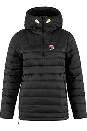 Fjällräven FJÄLLRÄVEN Idealna kołdra dla obu przygód na otwartym powietrzu, nawet w niskich temperaturach. Kurtka, czarna, L Kobieta, , L