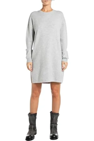 Replay Damska sukienka z dzianiny oversize, , XS
